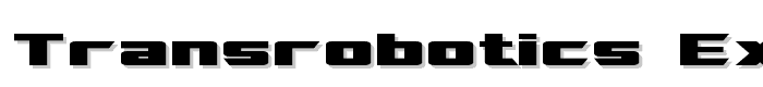 TransRobotics Extended font